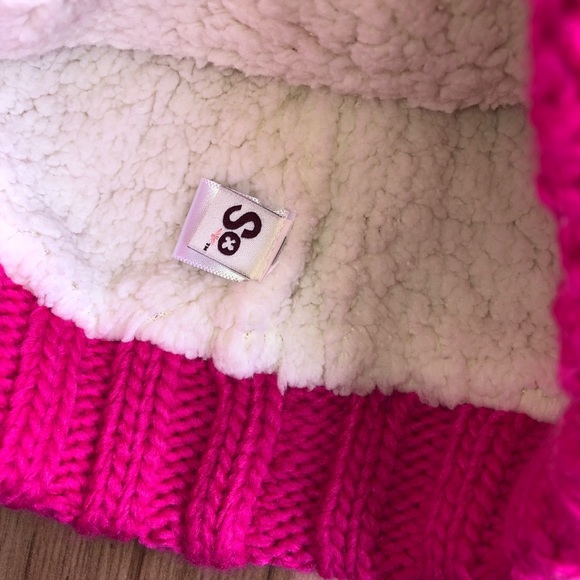 NEW Marled Pom Hat Women’s NWT - Picture 2 of 11